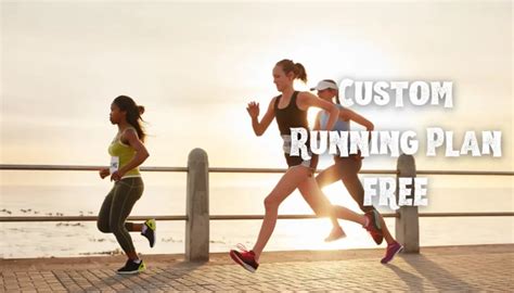 personalized running plan free.